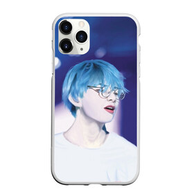 Чехол для iPhone 11 Pro Max матовый с принтом BTS Blue , Силикон |  | bts | jimin | jin | jungkook | k pop | kim taehyung | korean | suga | бтс | джонгук | ким сокчин | ким тэ хён | корейский поп | корея | мин юнги | пак | суга | чимин | чон