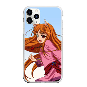 Чехол для iPhone 11 Pro матовый с принтом Волчица и пряности , Силикон |  | anime | manga | okami to koshinryo | spice and wolf | wolf and spice | аниме | волчица и пряности | волчица и специи | манга | оками то косинрё | ранобэ | холо