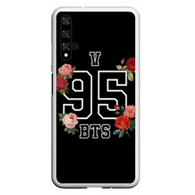 Чехол для Honor 20 с принтом V 95 BTS , Силикон | Область печати: задняя сторона чехла, без боковых панелей | bangtan | bighit | boy | fake love | j hope | jimin | jin | jungkook | korea | kpop | live | luv | mic drop | rm | suga | v | with | бтс | кей | поп