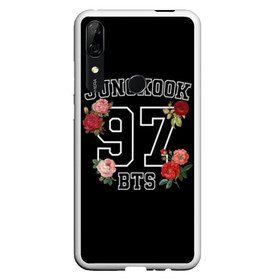 Чехол для Honor P Smart Z с принтом JUNGKOOK 97 BTS , Силикон | Область печати: задняя сторона чехла, без боковых панелей | bangtan | bighit | boy | fake love | j hope | jimin | jin | jungkook | korea | kpop | live | luv | mic drop | rm | suga | v | with | бтс | кей | поп