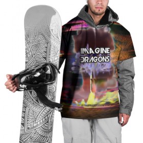 Накидка на куртку 3D с принтом Imagine Dragons , 100% полиэстер |  | destiny | from | imagine dragons | metal death | rock | альтернатива | метал | рок | хард | хеви | электроникор