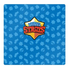 Магнитный плакат 3Х3 с принтом Brawl Stars , Полимерный материал с магнитным слоем | 9 деталей размером 9*9 см | brawl stars | jessie | leon | spike | бравл старс | джесси | леон | спайк