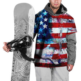 Накидка на куртку 3D с принтом АМЕРИКА , 100% полиэстер |  | Тематика изображения на принте: usa | абстракция | америка | американский | герб | звезды | краска | символика сша | страны | сша | флаг | штаты