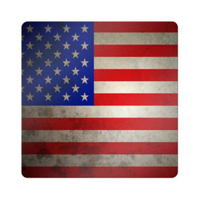 Магнит виниловый Квадрат с принтом Американский флаг , полимерный материал с магнитным слоем | размер 9*9 см, закругленные углы | Тематика изображения на принте: usa | абстракция | америка | американский | герб | звезды | краска | символика сша | страны | сша | флаг | штаты