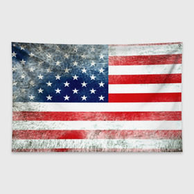 Флаг-баннер с принтом Америка Флаг , 100% полиэстер | размер 67 х 109 см, плотность ткани — 95 г/м2; по краям флага есть четыре люверса для крепления | usa | абстракция | америка | американский | герб | звезды | краска | символика сша | страны | сша | флаг | штаты