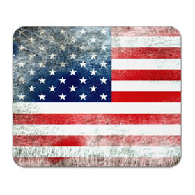 Коврик для мышки прямоугольный с принтом Америка Флаг , натуральный каучук | размер 230 х 185 мм; запечатка лицевой стороны | usa | абстракция | америка | американский | герб | звезды | краска | символика сша | страны | сша | флаг | штаты