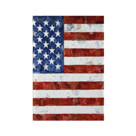 Обложка для паспорта матовая кожа с принтом США ФЛАГ , натуральная матовая кожа | размер 19,3 х 13,7 см; прозрачные пластиковые крепления | usa | абстракция | америка | американский | герб | звезды | краска | символика сша | страны | сша | флаг | штаты