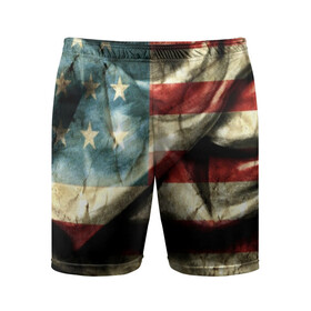Мужские шорты спортивные с принтом USA 3D ,  |  | usa | абстракция | америка | американский | герб | звезды | краска | символика сша | страны | сша | флаг | штаты