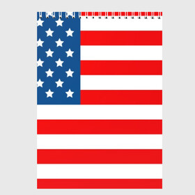 Скетчбук с принтом Соединенные Штаты Америки , 100% бумага
 | 48 листов, плотность листов — 100 г/м2, плотность картонной обложки — 250 г/м2. Листы скреплены сверху удобной пружинной спиралью | Тематика изображения на принте: usa | абстракция | америка | американский | герб | звезды | краска | символика сша | страны | сша | флаг | штаты
