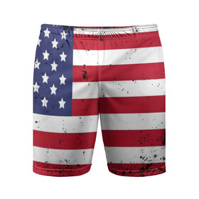 Мужские шорты спортивные с принтом США ,  |  | usa | абстракция | америка | американский | герб | звезды | краска | символика сша | страны | сша | флаг | штаты