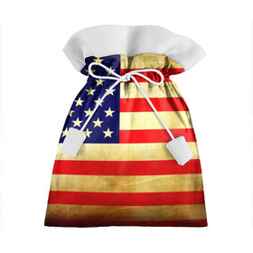 Подарочный 3D мешок с принтом USA , 100% полиэстер | Размер: 29*39 см | Тематика изображения на принте: usa | абстракция | америка | американский | герб | звезды | краска | символика сша | страны | сша | флаг | штаты