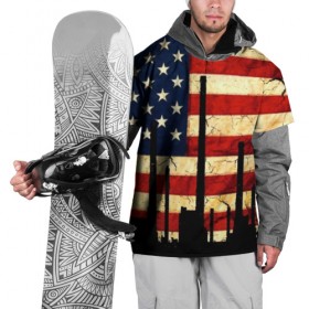 Накидка на куртку 3D с принтом USA URBAN , 100% полиэстер |  | Тематика изображения на принте: usa | абстракция | америка | американский | герб | звезды | краска | символика сша | страны | сша | флаг | штаты