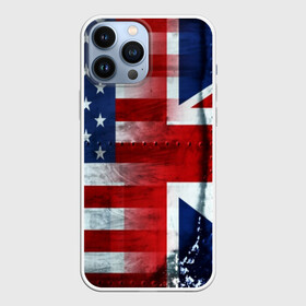 Чехол для iPhone 13 Pro Max с принтом АнглияАмерика ,  |  | usa | абстракция | америка | американский | герб | звезды | краска | символика сша | страны | сша | флаг | штаты