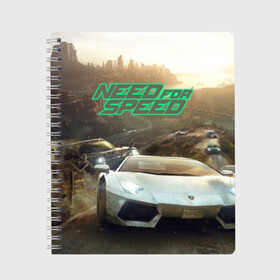 Тетрадь с принтом Need for Speed , 100% бумага | 48 листов, плотность листов — 60 г/м2, плотность картонной обложки — 250 г/м2. Листы скреплены сбоку удобной пружинной спиралью. Уголки страниц и обложки скругленные. Цвет линий — светло-серый
 | games | most | nfs mw | off | payback | racing | rip | wanted | авто | вип | гонки | жажда скорости | класс | машины | нид | симулятор | фор