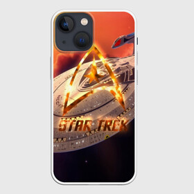 Чехол для iPhone 13 mini с принтом Звездный путь ,  |  | captain | chekov | chris | discovery | enterprise | khan | kirk | ncc | pine | spock | star | trek | джеймс | дискавери | капитан | кирк | спок | стартрек