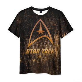 Мужская футболка 3D с принтом Star Trek , 100% полиэфир | прямой крой, круглый вырез горловины, длина до линии бедер | captain | chekov | chris | discovery | enterprise | khan | kirk | ncc | pine | spock | star | trek | джеймс | дискавери | капитан | кирк | спок | стартрек