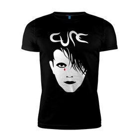 Мужская футболка премиум с принтом The Cure , 92% хлопок, 8% лайкра | приталенный силуэт, круглый вырез ворота, длина до линии бедра, короткий рукав | cure | robert james smith | the cure | готик рок | группы | музыка | постпанк | роберт смит | рок