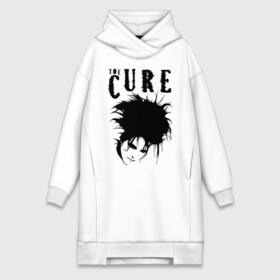 Платье-худи хлопок с принтом The Cure ,  |  | Тематика изображения на принте: cure | robert james smith | the cure | готик рок | группы | музыка | постпанк | роберт смит | рок