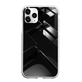 Чехол для iPhone 11 Pro Max матовый с принтом Текстура , Силикон |  | abstraction | carbon | geometry | optic | optical | pattern | visual | абстракция | геометрия | движение | линии | оптический узор | психоделика | текстуры | узор