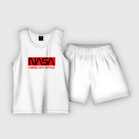 Детская пижама с шортами хлопок с принтом NASA (НА СПИНЕ) ,  |  | flag | galaxy | nasa | space | space company | star | usa | астрономия | галактика | звезды | космическая компания | космос | наса | сша | флаг