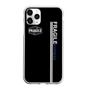 Чехол для iPhone 11 Pro Max матовый с принтом FRAGILE EXPRESS , Силикон |  | bridges | death stranding | fragile express | games | kojima | kojima productions | logo | ludens | игры | кодзима | лого | люденс