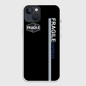Чехол для iPhone 13 с принтом FRAGILE EXPRESS | DEATH STRANDING | DS ,  |  | bridges | death stranding | fragile express | games | kojima | kojima productions | logo | ludens | игры | кодзима | лого | люденс