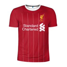 Мужская футболка 3D спортивная с принтом Liverpool home 19-20 , 100% полиэстер с улучшенными характеристиками | приталенный силуэт, круглая горловина, широкие плечи, сужается к линии бедра | champions | england | league | liverpool | premier | англия | ливерпуль | лига | чемпионов