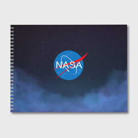 Альбом для рисования с принтом NASA , 100% бумага
 | матовая бумага, плотность 200 мг. | Тематика изображения на принте: galaxy | nasa | space | space company | star | астрономия | галактика | звезды | космическая компания | космос | наса