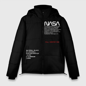 Мужская зимняя куртка 3D с принтом NASA НАСА , верх — 100% полиэстер; подкладка — 100% полиэстер; утеплитель — 100% полиэстер | длина ниже бедра, свободный силуэт Оверсайз. Есть воротник-стойка, отстегивающийся капюшон и ветрозащитная планка. 

Боковые карманы с листочкой на кнопках и внутренний карман на молнии. | galaxy | nasa | space | space company | star | астрономия | галактика | звезды | космическая компания | космос | наса