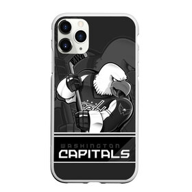 Чехол для iPhone 11 Pro Max матовый с принтом Washington Capitals , Силикон |  | capitals | hokkey | nhl | ovechkin | washington | александр | вашингтон | кэпиталз | кэпиталс | овечкин | хоккеист | хоккей
