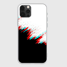 Чехол для iPhone 12 Pro Max с принтом КРАСКА И НИЧЕГО ЛИШНЕГО , Силикон |  | abstract | colors | glitch | lines | paints | pattern | stripes | texture | абстракция | глитч | краски | полосы | узор