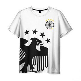 Мужская футболка 3D с принтом Сборная Германии , 100% полиэфир | прямой крой, круглый вырез горловины, длина до линии бедер | deutsche | deutschland | die mannschaft | germany | германия | немецкая сборная | сборная | сборная гемании по футболу | сборная германии | форма | футбол