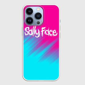 Чехол для iPhone 13 Pro с принтом SALLY FACE ,  |  | abstract | face | game | horror | larry | sally | sally face | sanity s fall | абстракция | геометрия | игра | ларри | мальчик с протезом | салли | салли фейс | текстура | ужасы