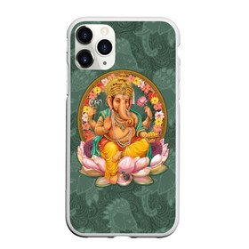 Чехол для iPhone 11 Pro матовый с принтом Ганеша , Силикон |  | ax | beads | character | elephant | god | gold | hands | head | holiday | jewels | lilies | lord | mouse | ornament | pattern | благополучие | бог | божество | бусы | владыка | ганеша | голова | драгоценности | золото | индуизм | лилии | много | мудрость 