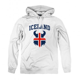 Женская толстовка с принтом Исландия , френч-терри, мягкий теплый начес внутри (100% хлопок) | карман-кенгуру, эластичные манжеты и нижняя кромка, капюшон с подкладом и шнурком | iceland | iseland | исландия | сборная | сборная исландии | сборная исландии по футболу | сборные | форма | футбол | чемпионат мира по футболу