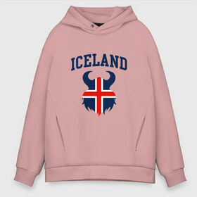 Мужское худи Oversize хлопок с принтом Исландия , френч-терри — 70% хлопок, 30% полиэстер. Мягкий теплый начес внутри —100% хлопок | боковые карманы, эластичные манжеты и нижняя кромка, капюшон на магнитной кнопке | iceland | iseland | исландия | сборная | сборная исландии | сборная исландии по футболу | сборные | форма | футбол | чемпионат мира по футболу