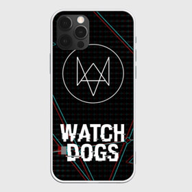 Чехол для iPhone 12 Pro Max с принтом WATCH DOGS , Силикон |  | action | ct os | ded sec | fox | gamer | glitch | hacker | player | watch dogs | watch dogs 2 | глитч | знак лиса | игра | компьютерная игра | хакер