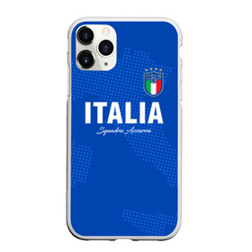 Чехол для iPhone 11 Pro Max матовый с принтом Сборная Италии , Силикон |  | italia | italy | squadra azzurra | италия | сборная италии | сборная италии по футболу | форма | футбольные сборные | чемпионат европы | чемпионат мира