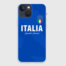 Чехол для iPhone 13 mini с принтом Сборная Италии ,  |  | italia | italy | squadra azzurra | италия | сборная италии | сборная италии по футболу | форма | футбольные сборные | чемпионат европы | чемпионат мира