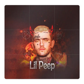 Магнитный плакат 3Х3 с принтом Lil Peep , Полимерный материал с магнитным слоем | 9 деталей размером 9*9 см | awful things | gustav | lil peep | густав ор | клауд | клауд рэп | лил | лили | певец | пееп | пеп | пип | пост эмо | реп | репер | рэп | рэпер | трэп | хип | хип хоп | хоп | эмо трэп