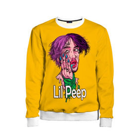 Детский свитшот 3D с принтом Lil Peep , 100% полиэстер | свободная посадка, прямой крой, мягкая тканевая резинка на рукавах и понизу свитшота | awful things | gustav | lil peep | густав ор | клауд | клауд рэп | лил | лили | певец | пееп | пеп | пип | пост эмо | реп | репер | рэп | рэпер | трэп | хип | хип хоп | хоп | эмо трэп