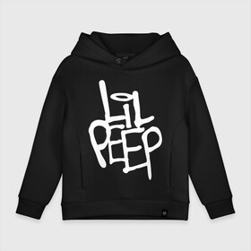 Детское худи Oversize хлопок с принтом Lil Peep , френч-терри — 70% хлопок, 30% полиэстер. Мягкий теплый начес внутри —100% хлопок | боковые карманы, эластичные манжеты и нижняя кромка, капюшон на магнитной кнопке | lil peep | rap | лил пип | рэп