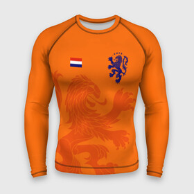 Мужской рашгард 3D с принтом Сборная Голландии ,  |  | holland | nederland | netherlands | голландия | нидерланды | сборная голландии | сборная голландии по футболу | сборная нидерландов | форма | футбольные сборные | чемпионат