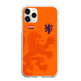 Чехол для iPhone 11 Pro Max матовый с принтом Сборная Голландии , Силикон |  | holland | nederland | netherlands | голландия | нидерланды | сборная голландии | сборная голландии по футболу | сборная нидерландов | форма | футбольные сборные | чемпионат