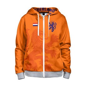 Детская толстовка 3D на молнии с принтом Сборная Голландии , 100% полиэстер |  манжеты и пояс оформлены широкой мягкой резинкой, двухслойный капюшон со шнурком для регулировки, спереди карманы и застежка-молния
 | holland | nederland | netherlands | голландия | нидерланды | сборная голландии | сборная голландии по футболу | сборная нидерландов | форма | футбольные сборные | чемпионат
