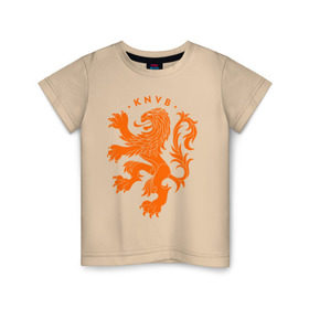 Детская футболка хлопок с принтом Сборная Голландии , 100% хлопок | круглый вырез горловины, полуприлегающий силуэт, длина до линии бедер | holland | nederland | netherlands | голландия | нидерланды | сборная голландии | сборная голландии по футболу | сборная нидерландов | форма | футбольные сборные | чемпионат