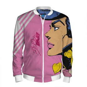 Мужской бомбер 3D JoJo: , 100% полиэстер | застегивается на молнию, по бокам два кармана без застежек, по низу бомбера и на воротнике - эластичная резинка | Тематика изображения на принте: adventure | anime | bizarre | jojo | jojo’s | аниме | анимэ | джо | джо джо | джоджо | джонатан джостар | жожо | манга | невероятные приключения | пендлетон | стенд | хамон