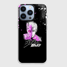 Чехол для iPhone 13 Pro с принтом JoJo ,  |  | Тематика изображения на принте: adventure | anime | bizarre | jojo | jojo’s | аниме | анимэ | джо | джо джо | джоджо | джонатан джостар | жожо | манга | невероятные приключения | пендлетон | стенд | хамон