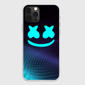 Чехол для iPhone 12 Pro Max с принтом MARSHMELLO , Силикон |  | Тематика изображения на принте: dj | marshmello | usa | америка | клубная музыка | маршмелло | музыка | музыкант