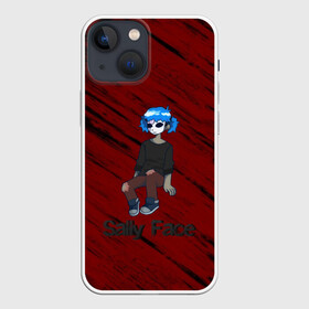 Чехол для iPhone 13 mini с принтом SALLY FACE ,  |  | blue | diane | face | fisher | gizmo | henry | johnson | killer | larry | sally | генри | гизмо | джонсон | диана | ларри | лицо | парень в маске | салли | фейс | фишер